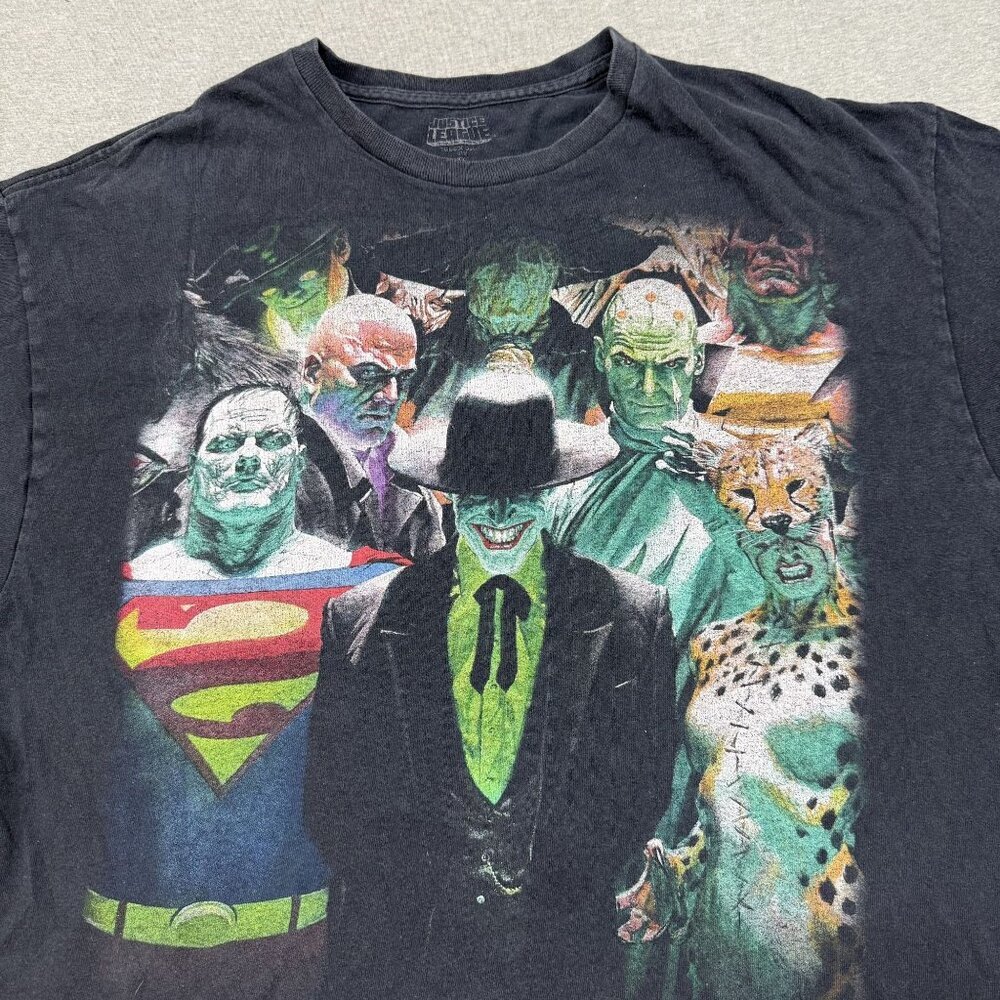Vintage DC Comics Justice League Alex Ross Villains T-Shirt 2XL Legion Of Doom - Picture 2 of 6